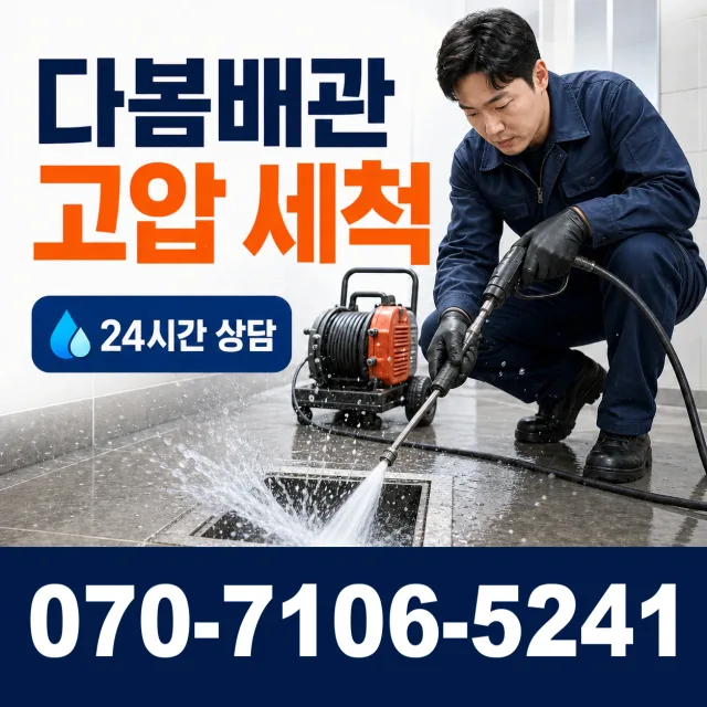 진도읍 수유리 하수구막힘 상담 이미지 4